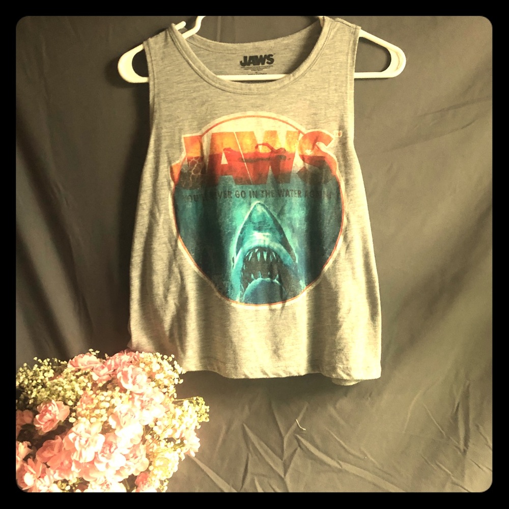 Vintage wash JAWS Movie Tank